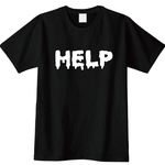 送料無料 【新品 男女兼用】とにかくヘルプお願いします HELPTシャツ全3色 各種サイズございます