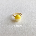 ひとつぶオカメのピンキーリング