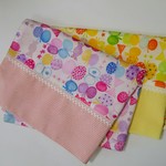 ★m様専用★リボンちょうちょのランチョンマット（イエロー、ピンク