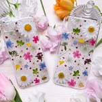 【全機種オーダー可能】押し花スマホケース(小花20190301)