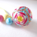 刺繍手まりのヘアゴム（子供用）