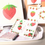 🌷ハッピーイースター🎈セットNo.3〜「ポスターいちご北欧風＊大きないちご＆小さないちごA4サイズ/ポストカード/メッセージカード/レターセット」