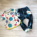 elmo様専用【100】ヒッコリーのプレイパンツ