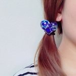 再再再再再販シフォンチュールリボンヘアゴム