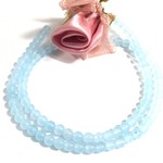 【穴有】～水の妖精～ライトブルージェード　4mm　25個