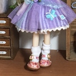 ミディブライス  ネオブライス 兼用ストラップシューズ(柄革)