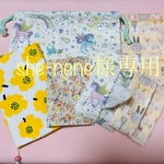 【受注製作品】お弁当袋&ティッシュケース他6点セット