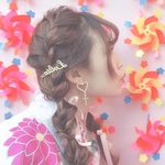 ♡アンクモチーフ♀ハートパールピアス/イヤリング