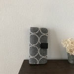 即発送可能 お得ミナペルホネン タンバリン他機種対応　スライド式　手帳型スマホケース　