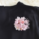 入学式・卒業式・桜のコサージュ