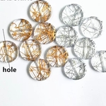 【直輸入】アクリルビーズ 10個セット*21mm カラーmix