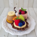 プティフールSET【B】☆フェルトケーキ