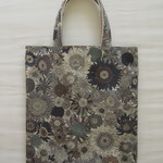 ぺったんこバッグ*リバティ*SmallSusannna*クラシックグレー*32×28㎝