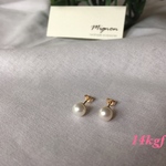 mini   water pearl pierce【ホワイト】