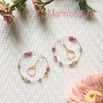 SAKURA Rings 〜花びら、ひらり〜 《イヤリング》
