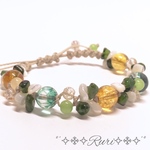 再販＊2༅೫柔らかな春の日差し೫༅ 天然石 パワーストーン ブレスレット