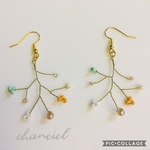 小枝ピアス