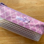 【a様ご予約品】★歯ブラシポーチ＊YUWAモロッカン柄が可愛い☆パープル★