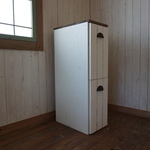 aki様専用　50リットル　プッシュ式スライド分別ゴミ箱