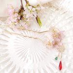 ドライフラワーの桜かんざし