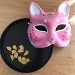 【送料込】狐面     伍