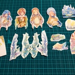 海外マステ フレークシール  女の子10