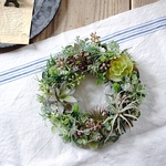 【Sサイズ】Succulent plants13 多肉植物のリース