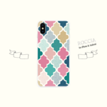 iphone スマホケース ハード TPU 123 モロッカン柄