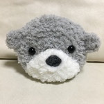 ふわもこカワウソくんポーチ♫