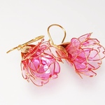 八重桜蕾  ピアス イヤリング