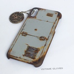 ヴィンテージマッドダクトiPhoneXR対応ケース/オーダーサビ塗装