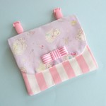 移動ポケット  女の子   キャットピンク