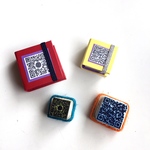 QRコードはんこ1.5cm角＊受注生産