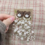 mako様専用ページ❁❀✿✾ くまさんパールシャワーピアス
