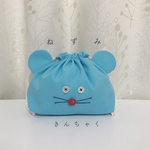 ねずみ 巾着