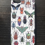 ✴︎昆虫標本✴︎ 宝石昆虫の森 スマホカバー