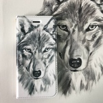 オリジナル手帳型スマホケース・ウルフ