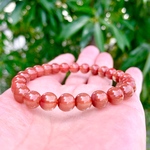 大特価★7000円★カラーチェンジ☆アンデシンのブレスレット☆7.8ミリ玉