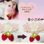 🍓スウィートないちごの首輪🍓苺小さめバージョン