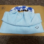 送料無料』可愛い  タオルエプロン  二重  １枚 