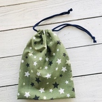 入園、入学グッズ☆きんちゃく袋☆グリーン