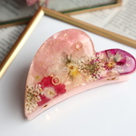 No.175 お花のバンスクリップ〜ハート〜