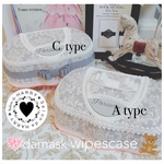 ミンネ広告掲載商品🌹飾れるおしりふきケース♥️ダマスク柄 モロッカン柄 オシャレ インテリア おしりふきナップ