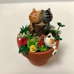 花とねこ