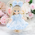 オビツ11  《アリシアワンピース  サックス》服