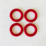 Red No Hole Circle Parts
