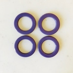 Purple No Hole Circle Parts