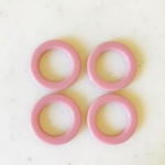 Pink No Hole Circle Parts