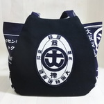 昭和レトロな看板柄ハンドバッグ