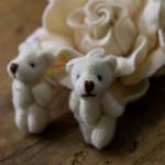 ぬいぐるみ【クマちゃん】3個オフホワイト
